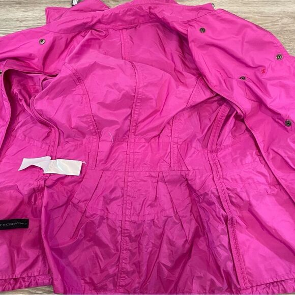 Ermanno Scervino Buble Gum Pink Trench Coat Italy sz - Picture 6 of 8